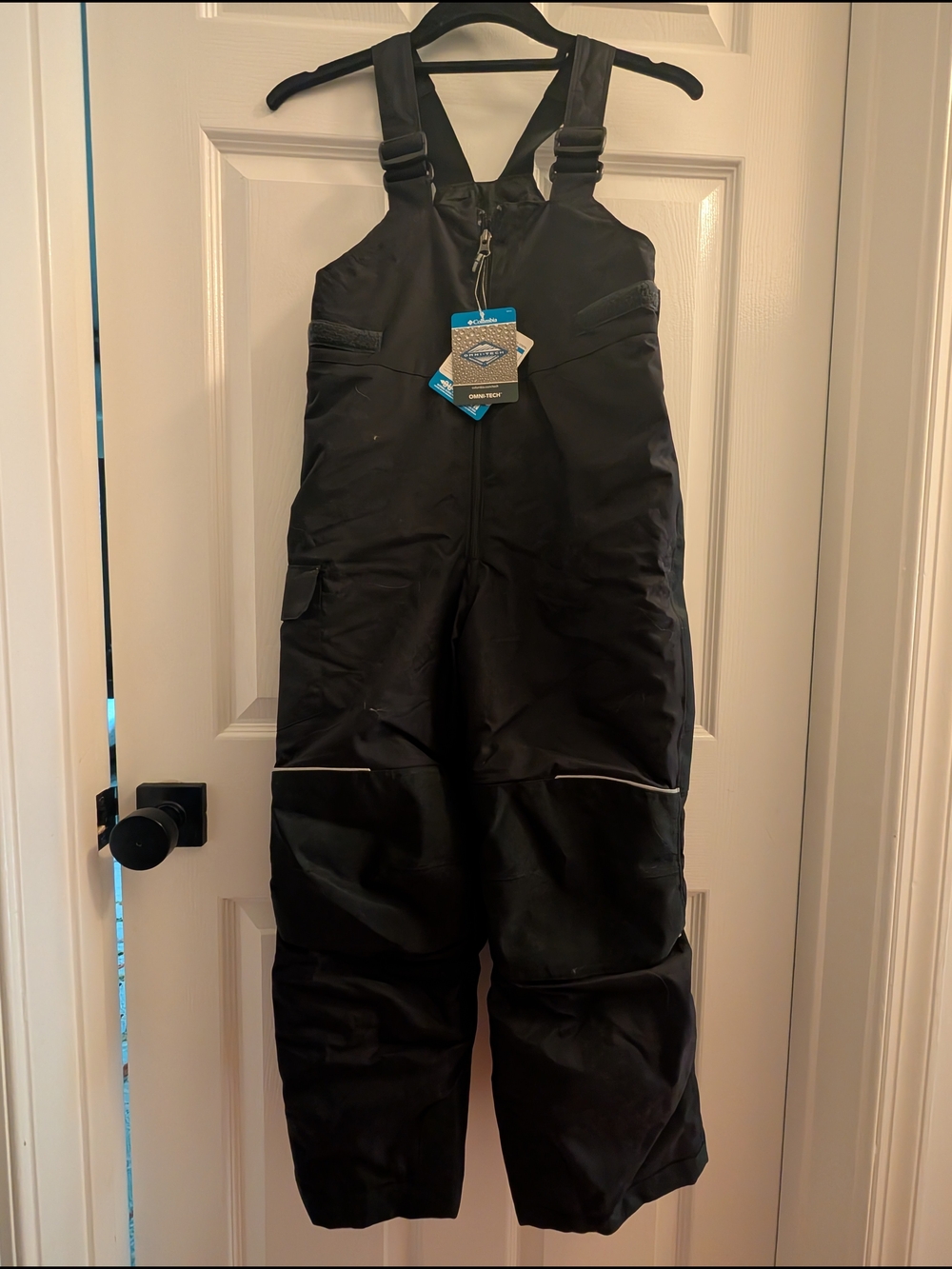 NWT Columbia Black Kids' Snow Bib One-Piece